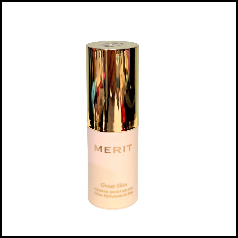 Merit Great Skin‎ Priming Moisturizer 0.5 fl oz 15ml Travel Size Hydrating Base